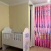 Sturdy White Baby Crib