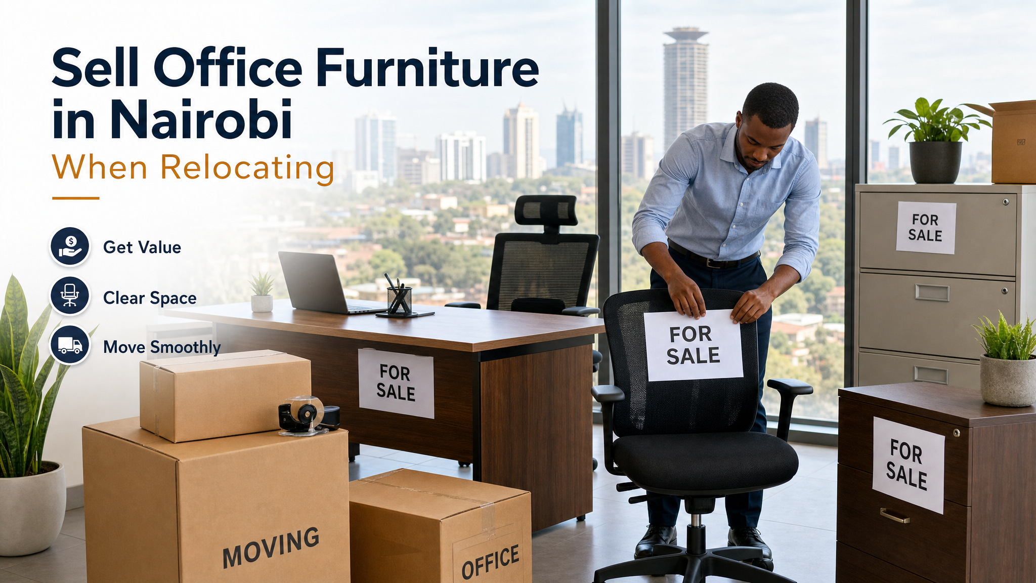 Sell Office Furniture in Nairobi When Relocating: 7 Proven Steps for Maximum Returns