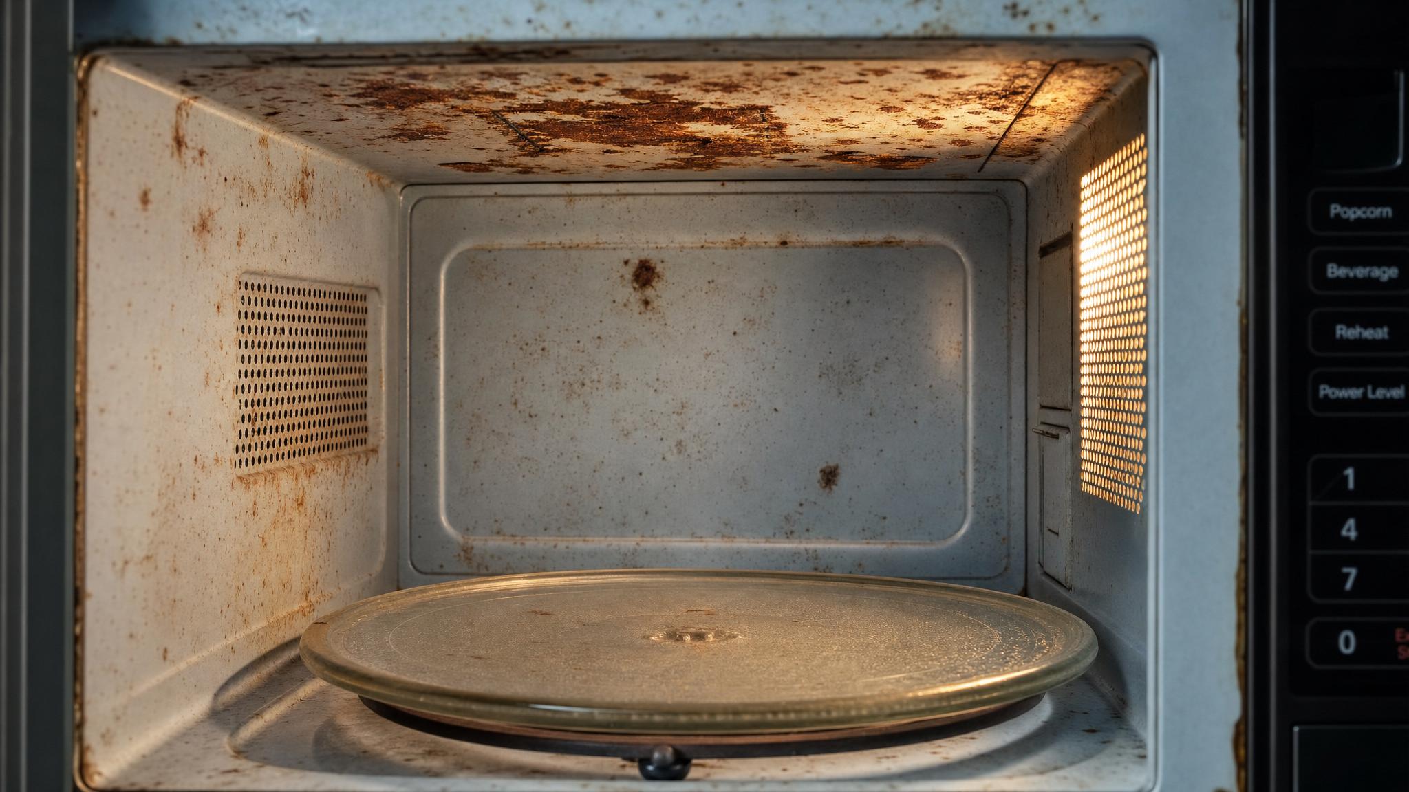Why Microwave Rusts Inside? Here is how to avoid it