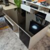 Modern Glass-Top Coffee Table