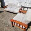 Used 5-Seater Wooden Sofa Set