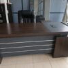 Modern L-shaped executive office desk on sale