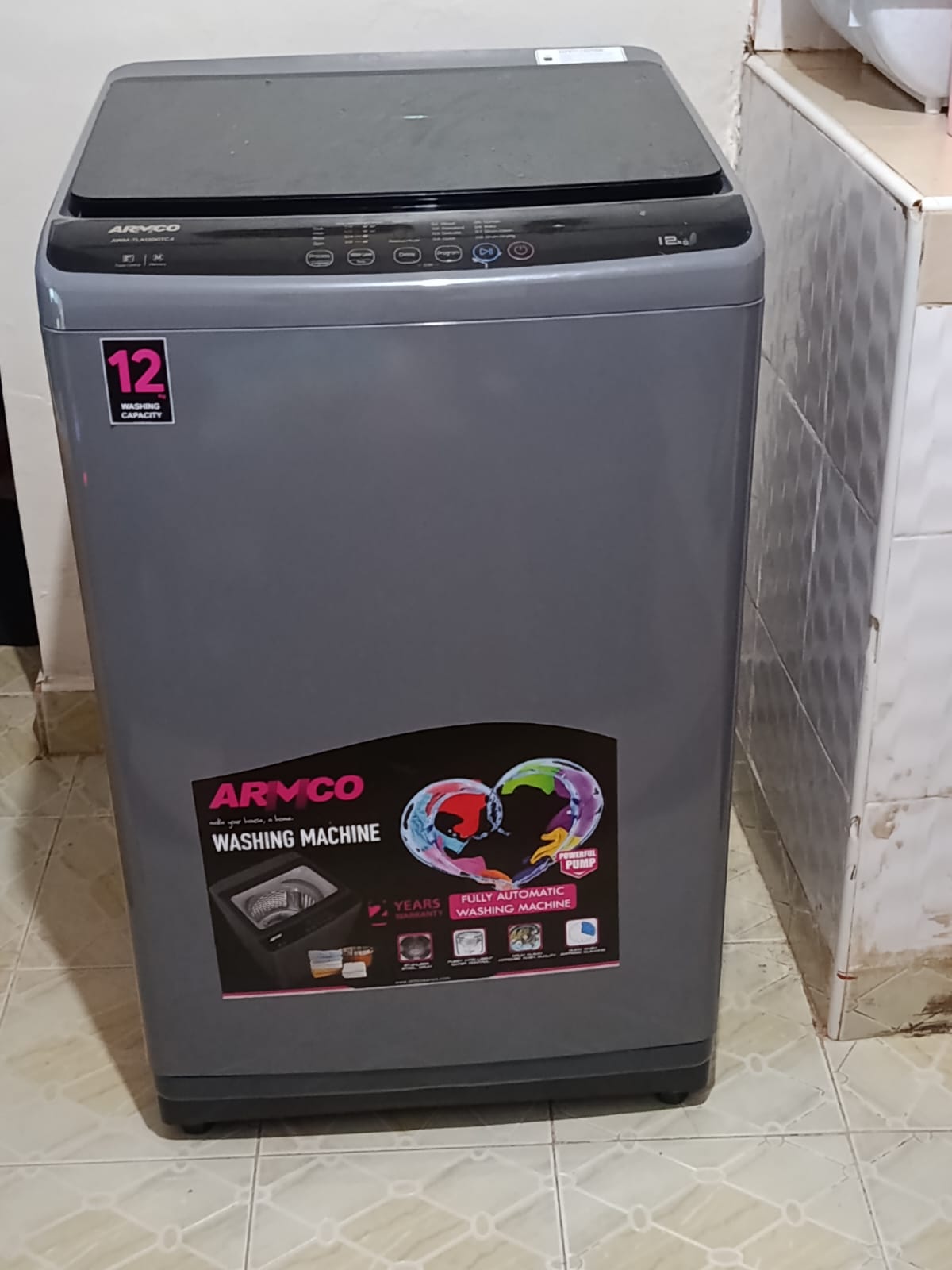 Clean 12Kgs Armco Washing Machine