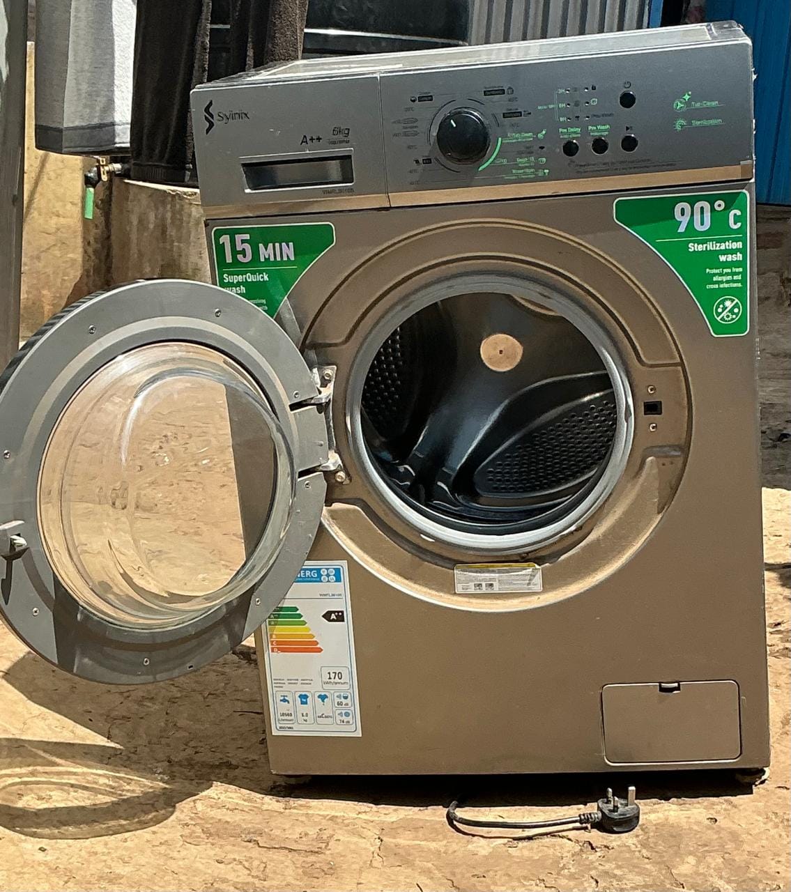Clean 6kg Synix Front Load Washing Machine