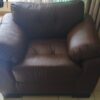 Clean 7-Seater Leather Sofa on sale