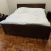MAHOGANY KING SIZE BED FRAME