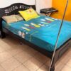 Wooden bed 5by6 Queen Bed on sale