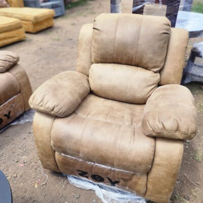 6-Seater Synthetic Leather Recliners