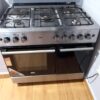 Mika 5-Burner Cooker with Cylinder Compartment