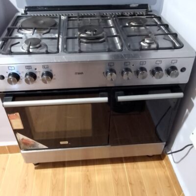 Mika 5-Burner Cooker with Cylinder Compartment