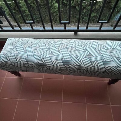 Cool upholstered bench