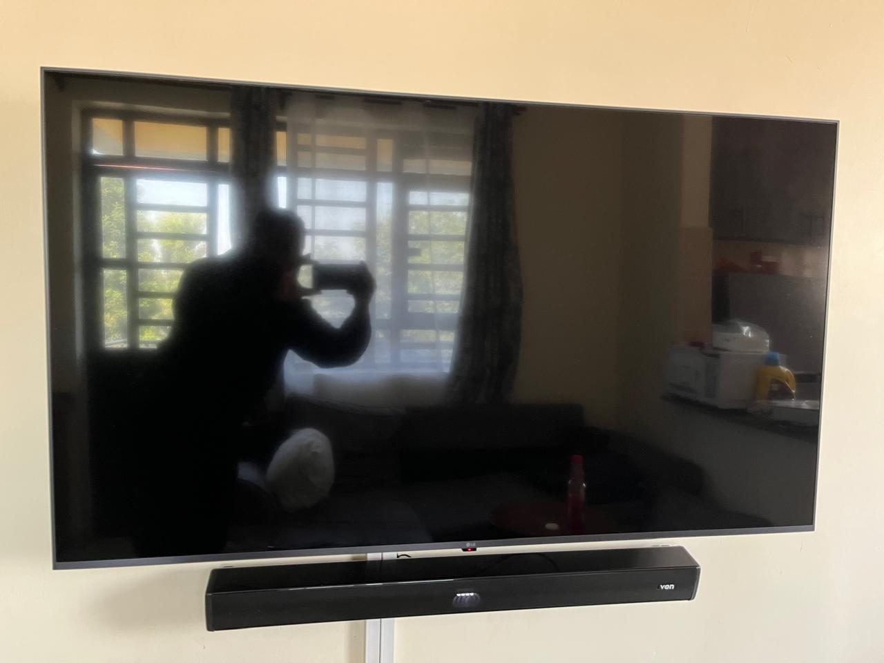 Clean 55 inch LG Smart Tv