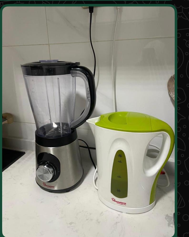 Clean Ramtons Electric (Blender+Kettle)