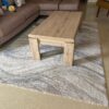 Chunky Oak-Effect Rectangular Coffee Table