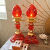 Traditional Chinese Buddhist Altar Lamps
