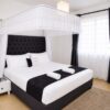 5 by 6 Bed with Tufted Headboard