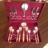 FNS cutlery 24 set gold