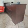 Modern Wooden Corporate Reception Desk